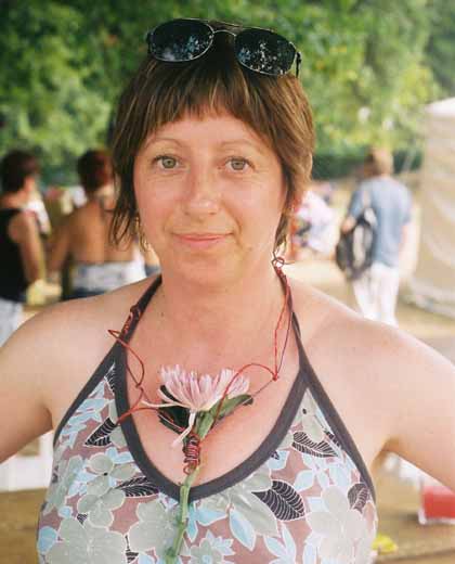 Flower necklace