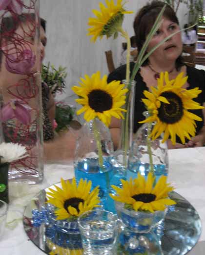 Sunflower arrangement