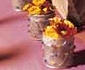 Chrysanthemums in Beaded Metal Canisters